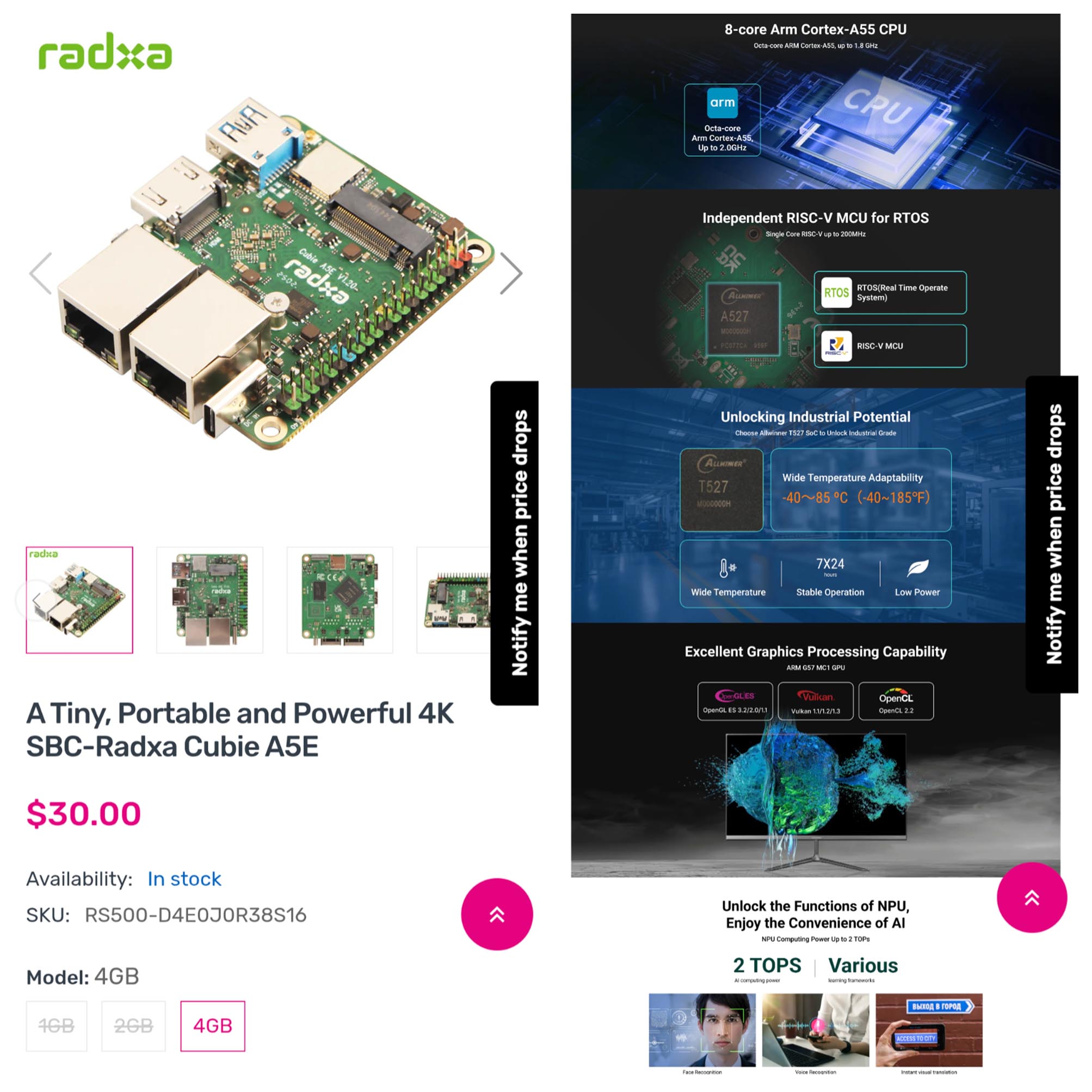 NuttX might run OK on Radxa Cubie A5E (Allwinner T527)