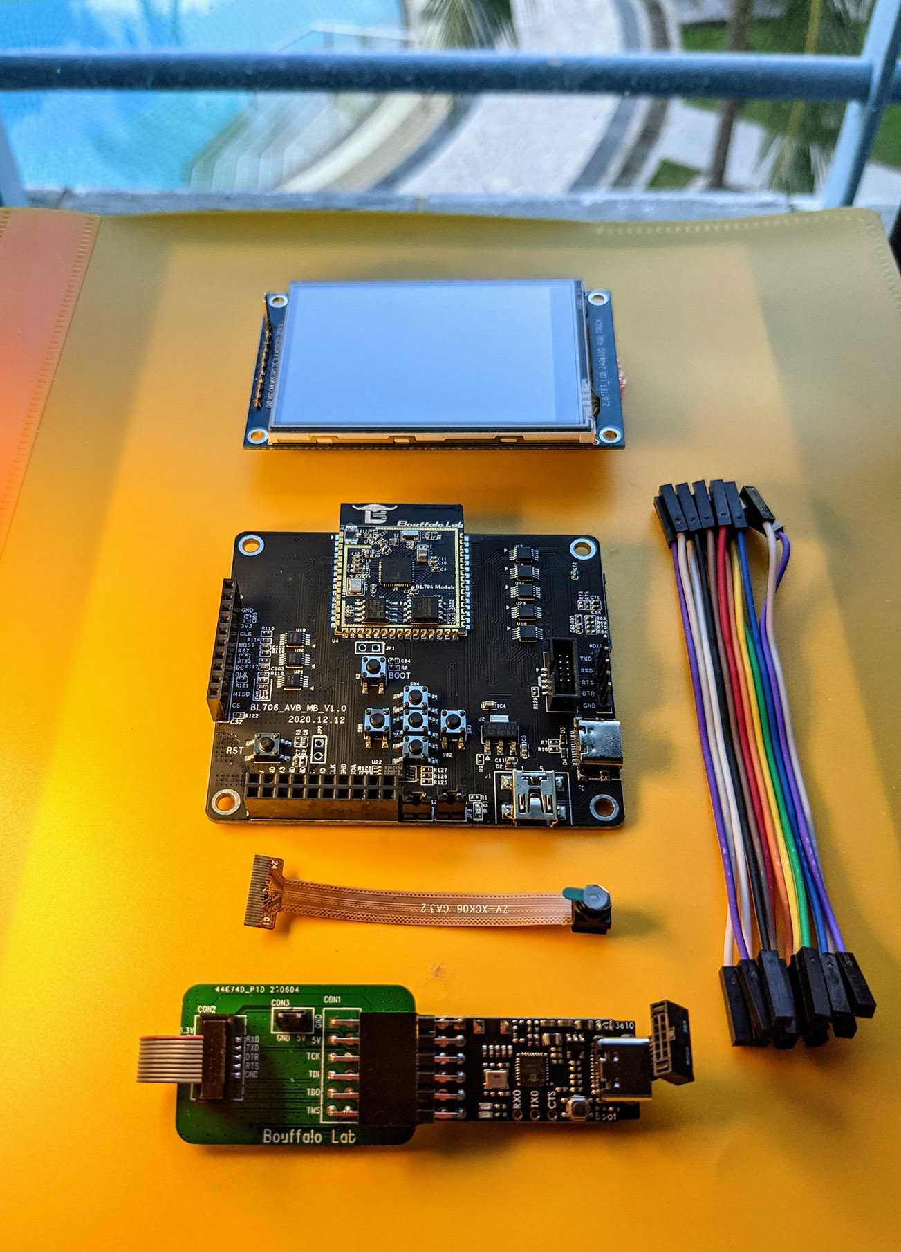 Dev Kit for Bouffalo Lab BL706 Audio Video Board