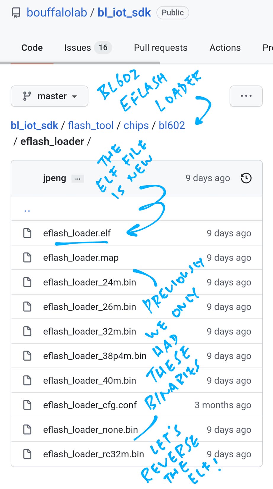 ELF Executable for EFlash Loader