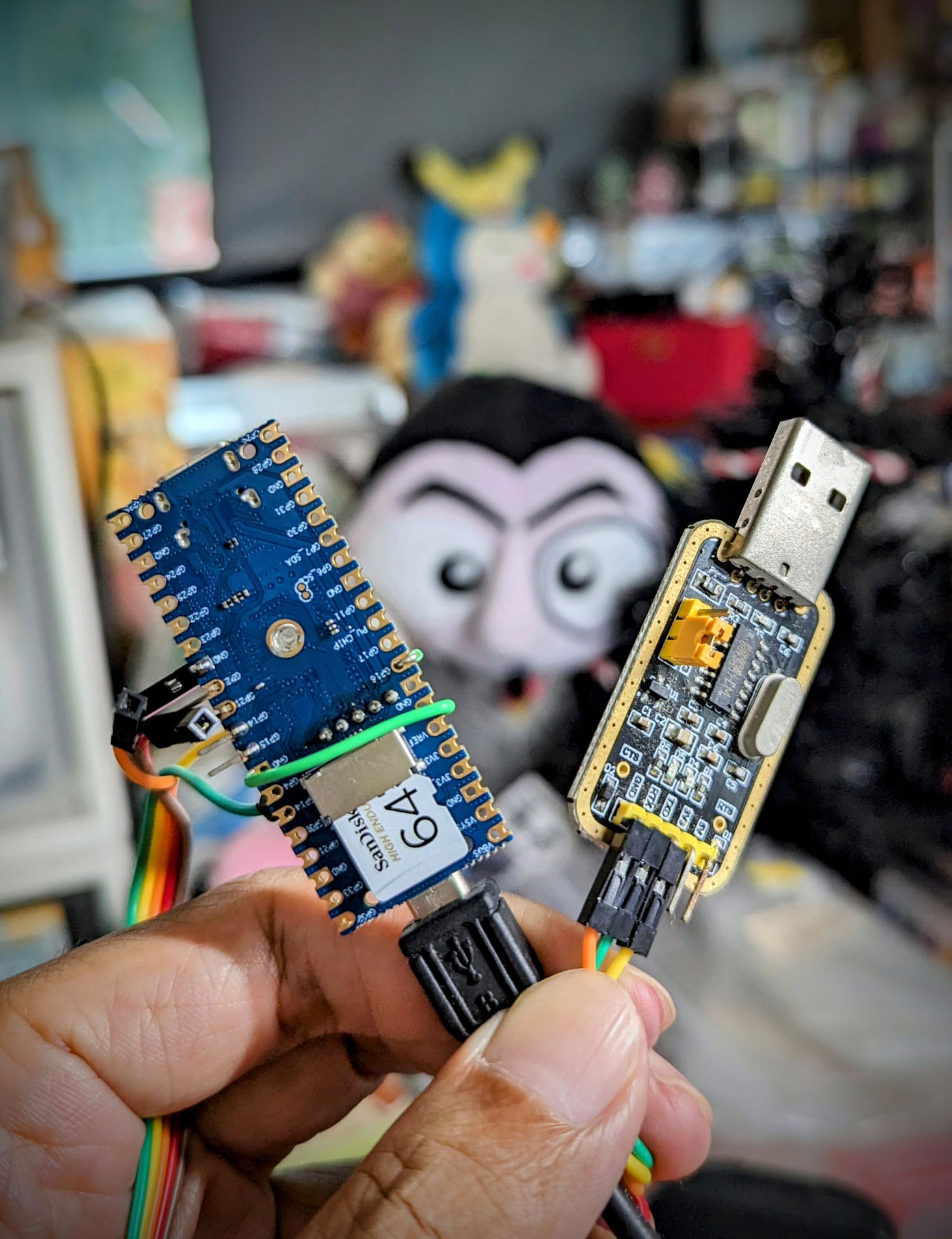 Ox64 Linux in a microSD Card