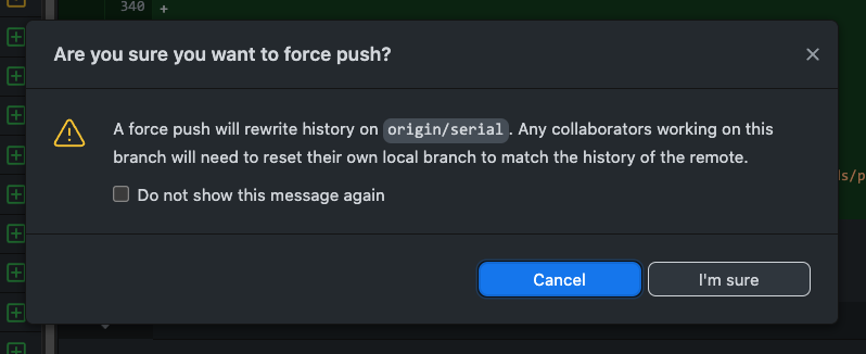 Squash Commits with GitHub Desktop